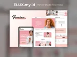 Femina Feminine Business Elementor Template Kit