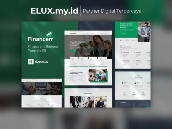 Lisensi Resmi Financerr Business Finance Template Kit Lifetime Unlimited Domain