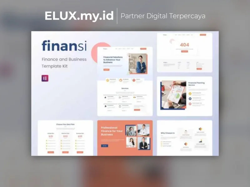 Finansi Finance Business Elementor Template Kit Lisensi Resmi Finansi Finance Business Elementor Template Kit Lifetime