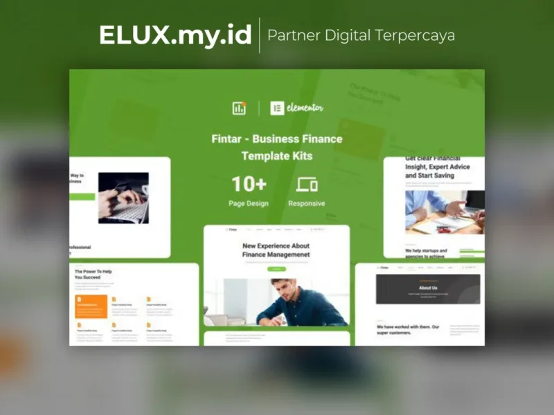 Fintar Finance Management Elementor Template Kit Tampilan Fintar Finance Management Elementor Template Kit Lifetime Unlimited