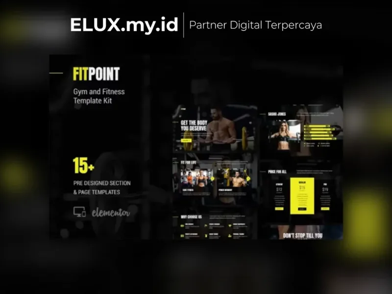 Fit Point Gym Fitness Elementor Template Kit Foto Asli Fit Point Gym Fitness Elementor Template Kit Lifetime Unlimited Domain