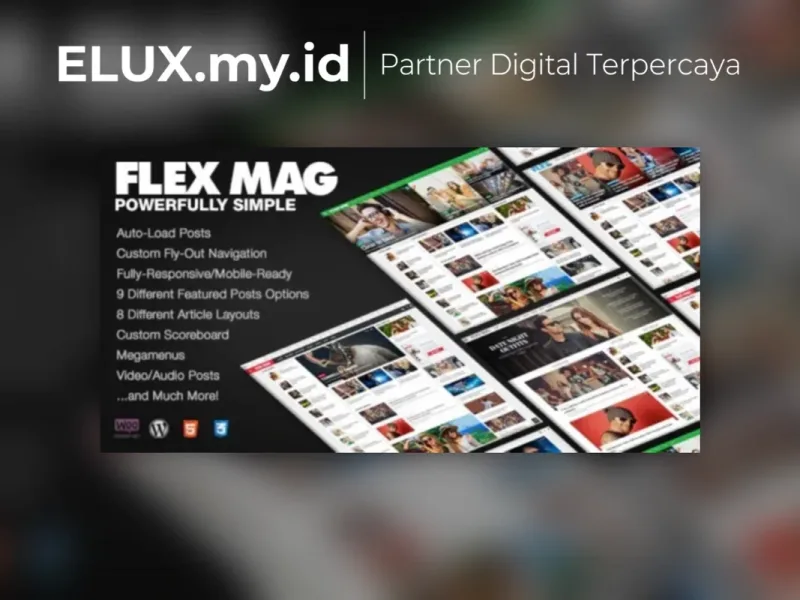 Flex Mag Responsive Wordpress News Theme Foto Asli Flex Mag Responsive Wordpress News Theme