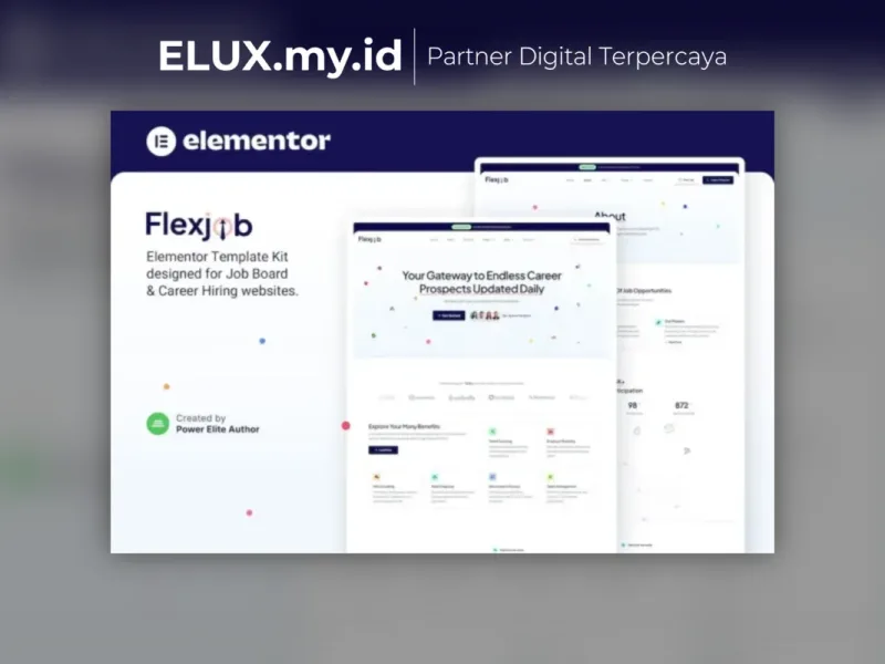 Flexjob Job Board Vacancies Elementor Template Jual Flexjob Job Board Vacancies Elementor Template Kit Lifetime Unlimited