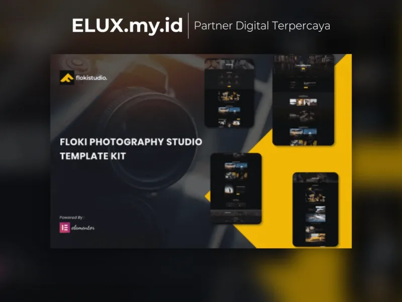 Floki Photography Studio Elementor Template Kit Detail Produk Floki Photography Studio Elementor Template Kit Lifetime