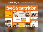 Food Nutrition Elementor Template Kit Lifetime