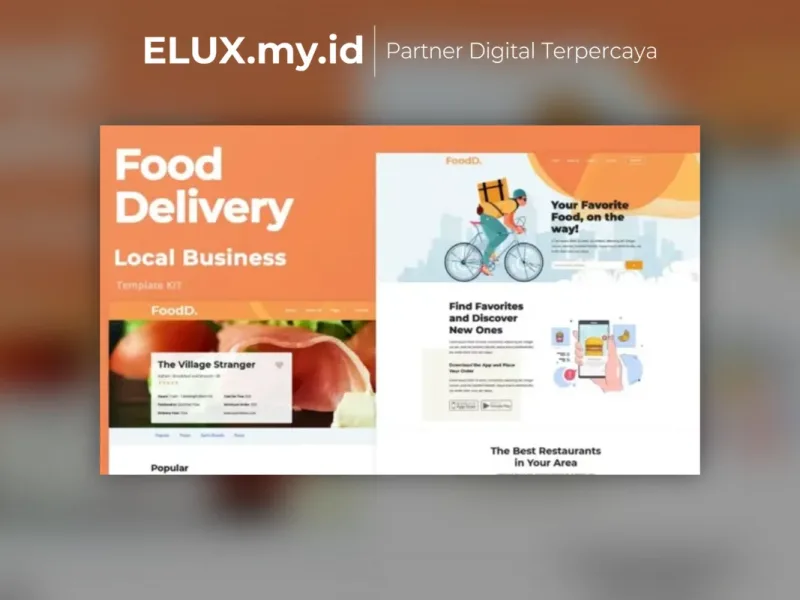 Fooddelivery Local Business Elementor Template Foto Asli Fooddelivery Local Business Elementor Template Kit Lifetime Unlimited