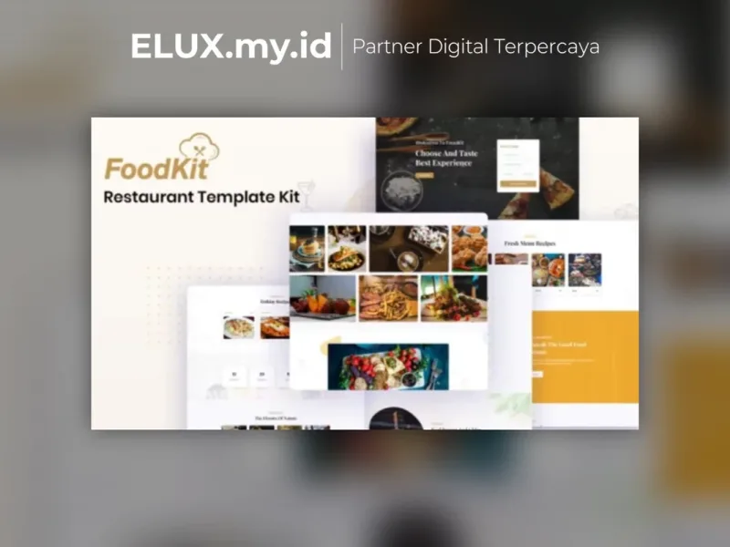 Foodkit Restaurant Template Kit Lifetime Lisensi Resmi Foodkit Restaurant Template Kit Lifetime Unlimited Domain