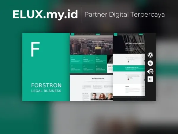 Foto Asli Forstron Legal Business Wordpress Theme