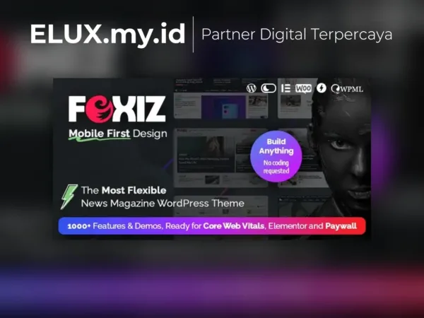Tampilan Foxiz Wordpress Newspaper News And Magazine Theme