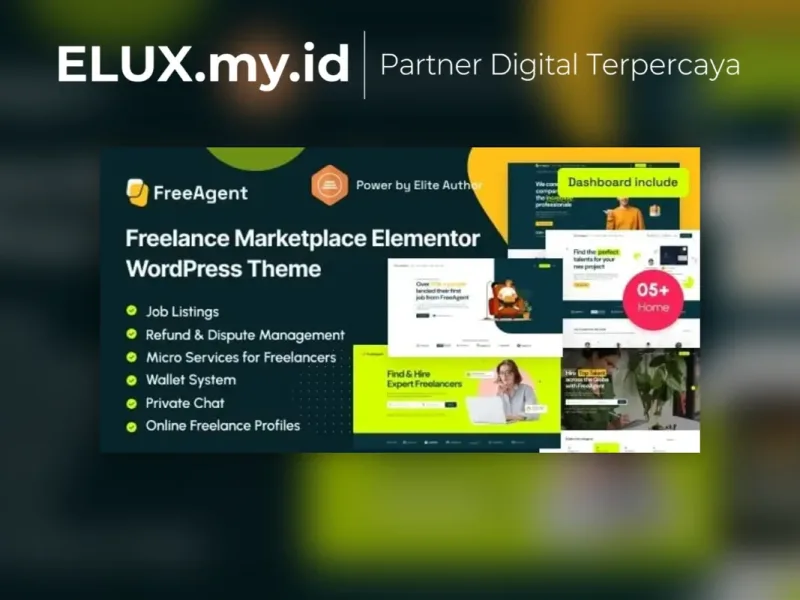 Freeagent Freelance Marketplace Elementor Foto Asli Freeagent Freelance Marketplace Elementor Wordpress Theme