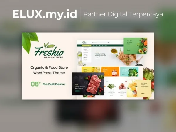 Jual Freshio Organic Food Store Wordpress Theme