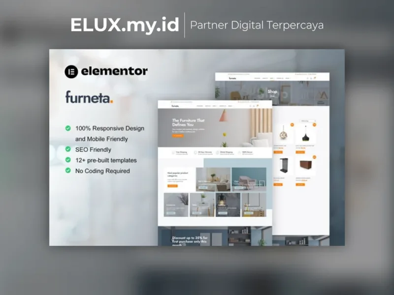 Furneta Furniture Shop Elementor Template Kit Lisensi Resmi Furneta Furniture Shop Elementor Template Kit Lifetime Unlimited