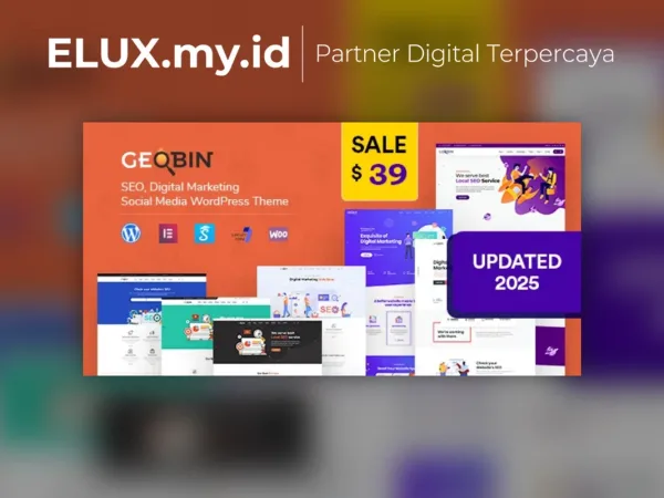 Jual Geobin Seo Startup Saas Wordpress Theme