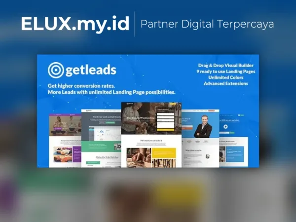 Detail Produk Getleads High Performance Landing Page Wordpress Theme