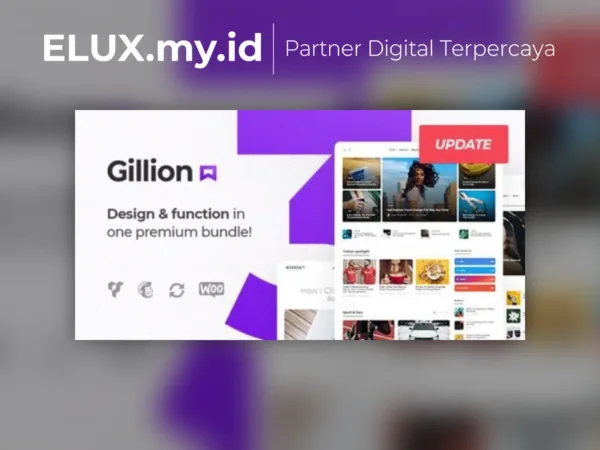 Jual Gillion Multi Concept Blog Magazine Shop Wordpress Amp Theme