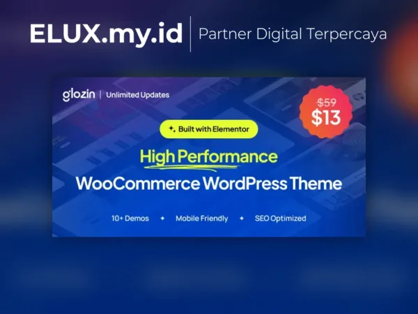 Tampilan Glozin Multipurpose Woocommerce Wordpress Theme