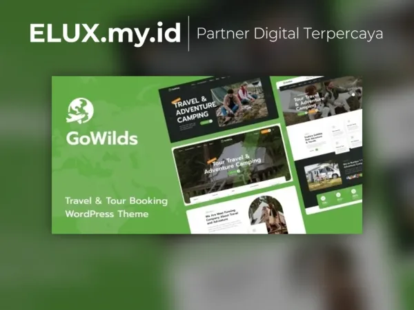 Lisensi Resmi Gowilds Travel Tour Booking Wordpress Theme