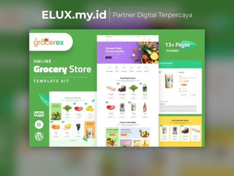 Grocerex Grocery Store Elementor Pro Template Kit Detail Produk Grocerex Grocery Store Elementor Pro Template Kit Lifetime