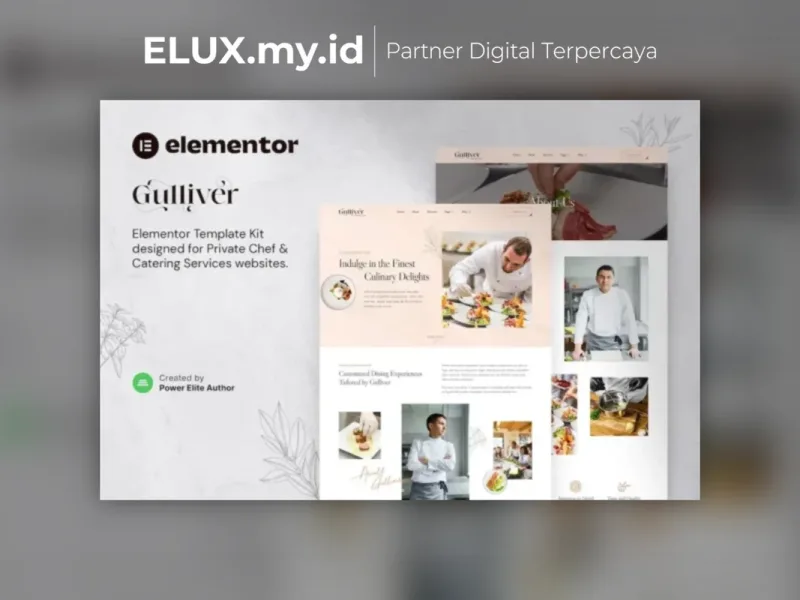 Gulliver Private Chef Personal Dining Services Jual Gulliver Private Chef Personal Dining Services Elementor Template Kit