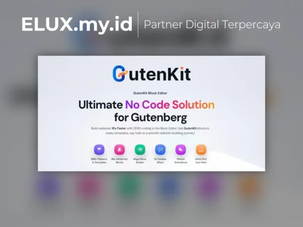Detail Produk Gutenkit Blocks Pro Gutenberg Page Builder Wordpress Plugin