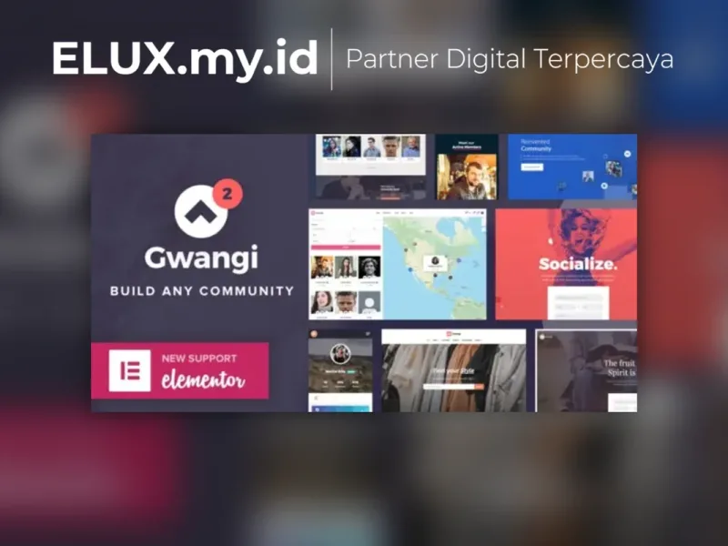 Gwangi Pro Multi Purpose Membership Social Tampilan Gwangi Pro Multi Purpose Membership Social Network Buddypress