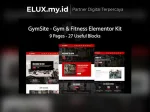 Original Gymsite Gym Fitness Elementor Template Kit Gymsite Gym Fitness Elementor Template Kit
