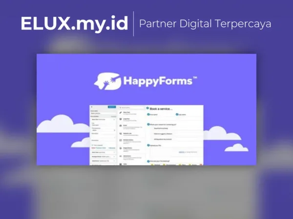 Detail Produk Happyforms Pro Friendly Drag And Drop Contact Form Builder