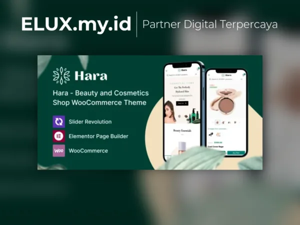 Jual Hara Beauty And Cosmetics Shop Woocommerce Wordpress Theme