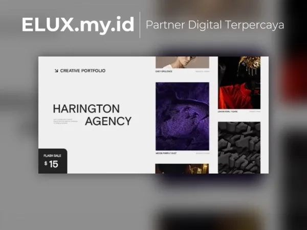 Lisensi Resmi Harington Creative Portfolio Wordpress Theme
