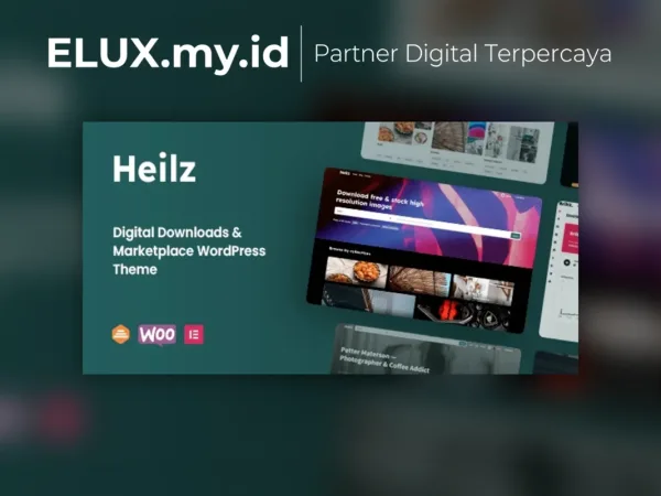 Jual Heilz Digital Downloads Marketplace Wordpress Theme