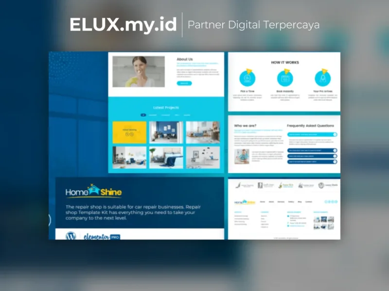 Homeshine Cleaning Laundry Elementor Template Kit Jual Homeshine Cleaning Laundry Elementor Template Kit Lifetime Unlimited Domain