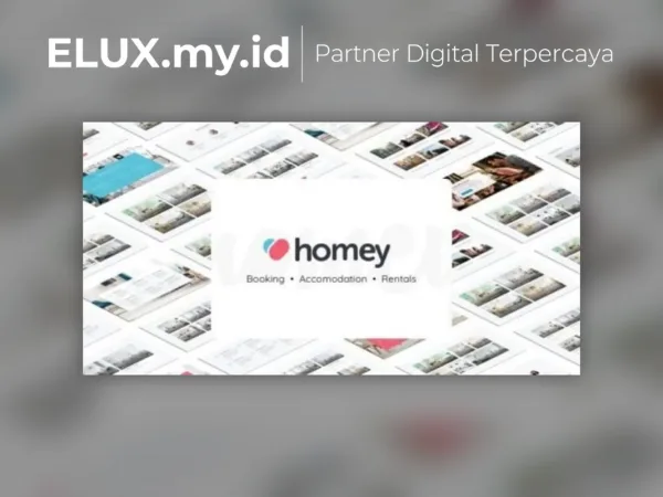 Lisensi Resmi Homey Booking And Rentals Wordpress Theme