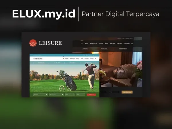 Tampilan Hotel Leisure Wordpress Theme