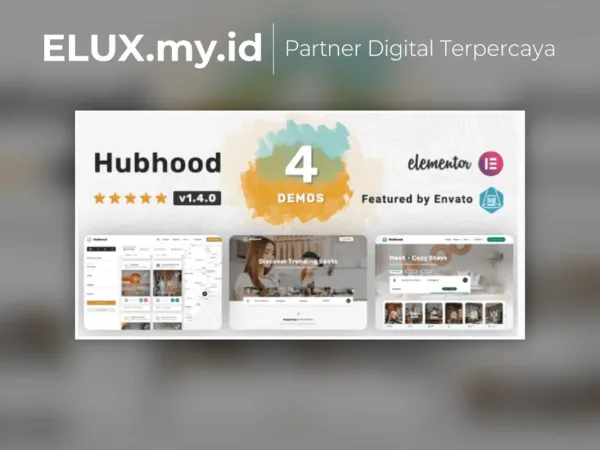 Jual Hubhood Directory Listing Wordpress Theme
