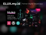 Huka Shisha Bar Hookah Lounge Wordpress Theme