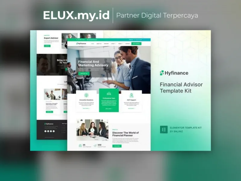 Hyfinance Financial Advisor Elementor Template Lisensi Resmi Hyfinance Financial Advisor Elementor Template Kit Lifetime