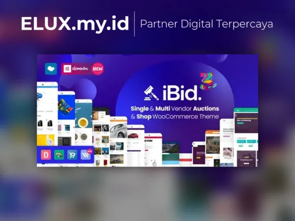 Tampilan Ibid Multi Vendor Auctions Woocommerce Wordpress Theme