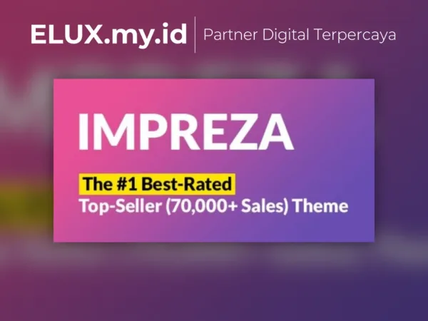Tampilan Impreza Multi Purpose Wordpress Theme