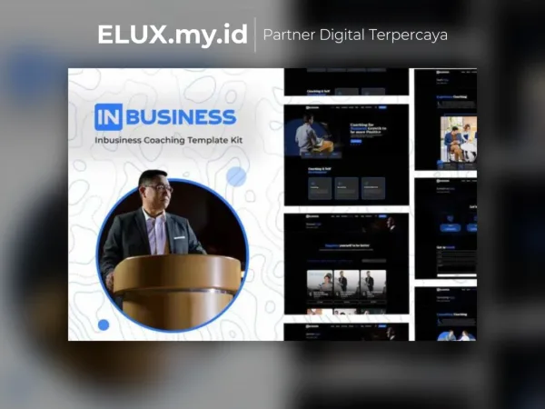 Jual Inbusiness Coaching Business Elementor Template Kit Lifetime Unlimited