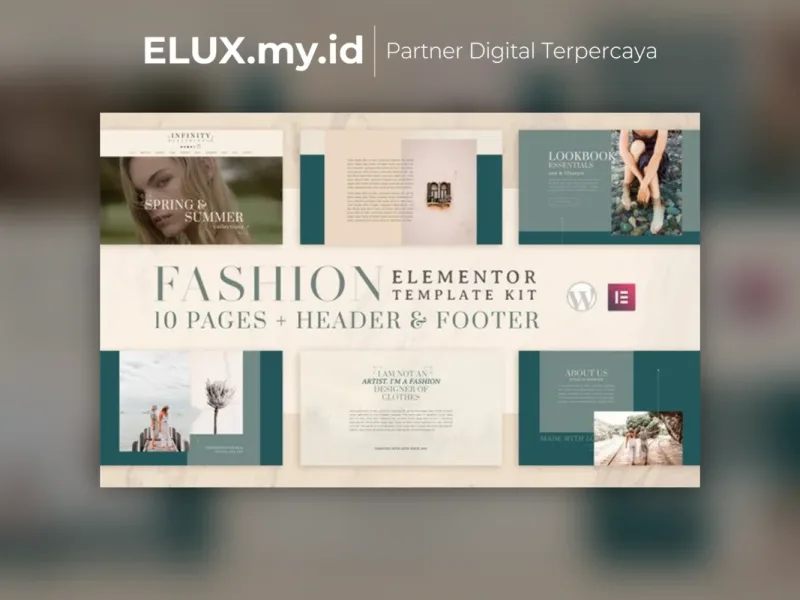 Infinity Fashion Elementor Template Kit Jual Infinity Fashion Elementor Template Kit Woocommerce Online Shop Compatible
