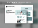 Influenca Influencer Marketing Agency Elementor Template Kit Influenca Influencer Marketing Agency Elementor