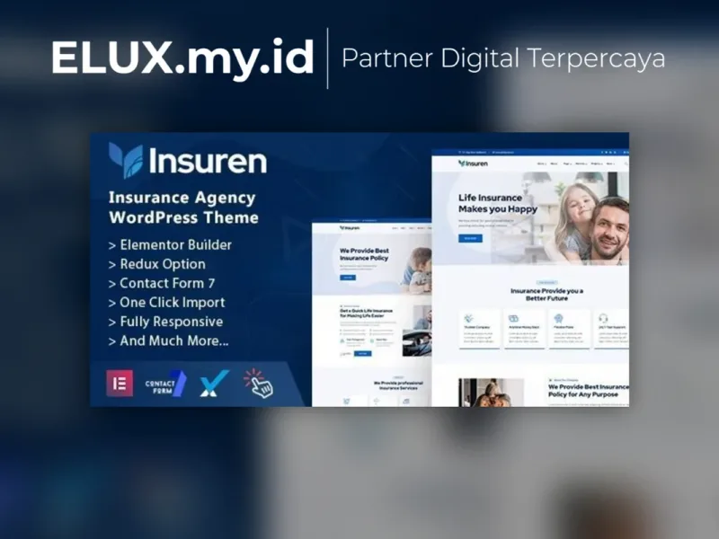 Insuren Insurance Agency Wordpress Theme Foto Asli Insuren Insurance Agency Wordpress Theme