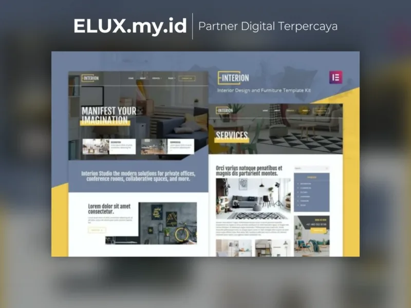 Interion Interior Design Elementor Template Kit Foto Asli Interion Interior Design Elementor Template Kit Lifetime Unlimited