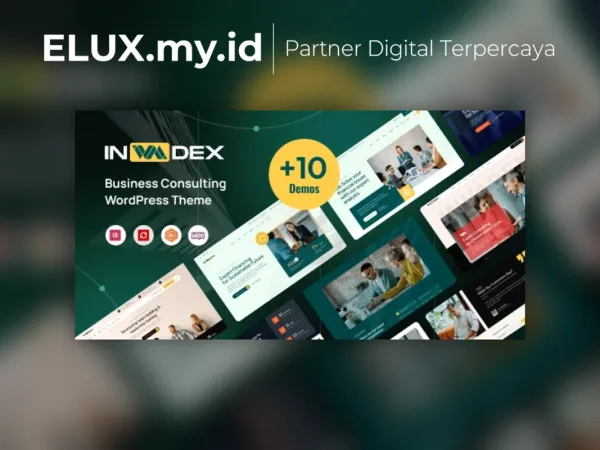 Detail Produk Invadex Business Consulting Wordpress Theme