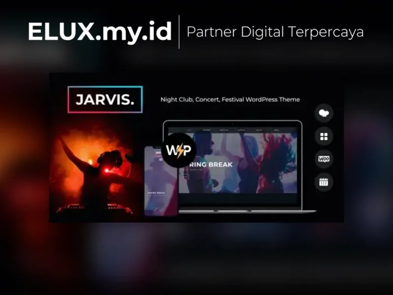 Lisensi Resmi Jarvis Night Club Concert Festival Wordpress Theme