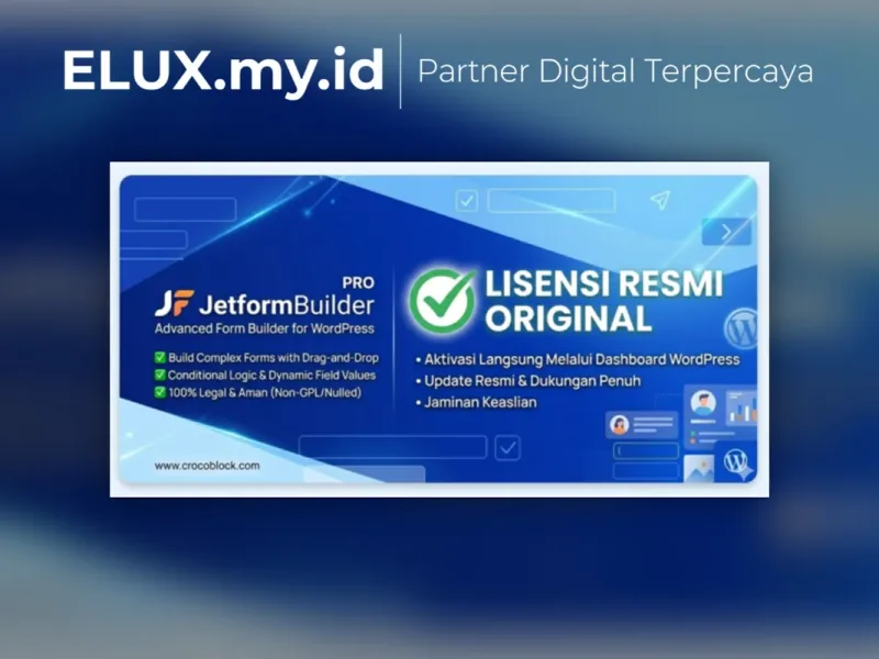 Lisensi Resmi Jetformbuilder Pro Lifetime Lisensi Resmi Original