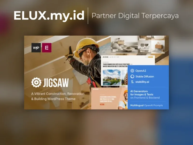 Jigsaw Building Construction Wordpress Theme Jual Jigsaw Building Construction Wordpress Theme
