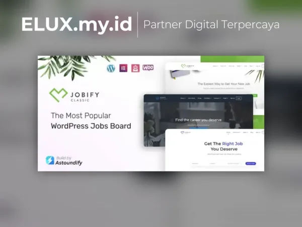 Lisensi Resmi Jobify Job Board Wordpress Theme