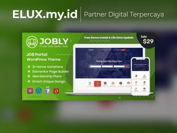 Foto Asli Jobly Career Builder Wordpress Theme