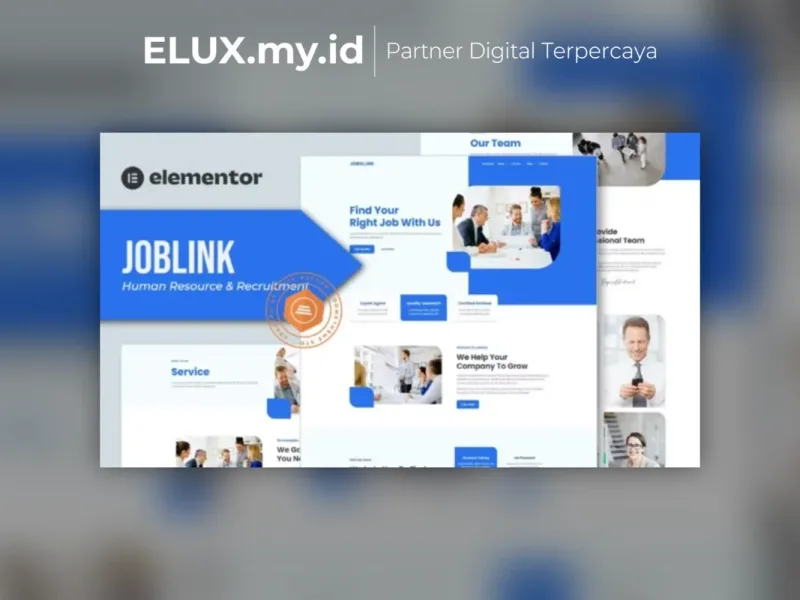 Jobslink Human Resource Recruitment Agency Tampilan Jobslink Human Resource Recruitment Agency Elementor Template Kit